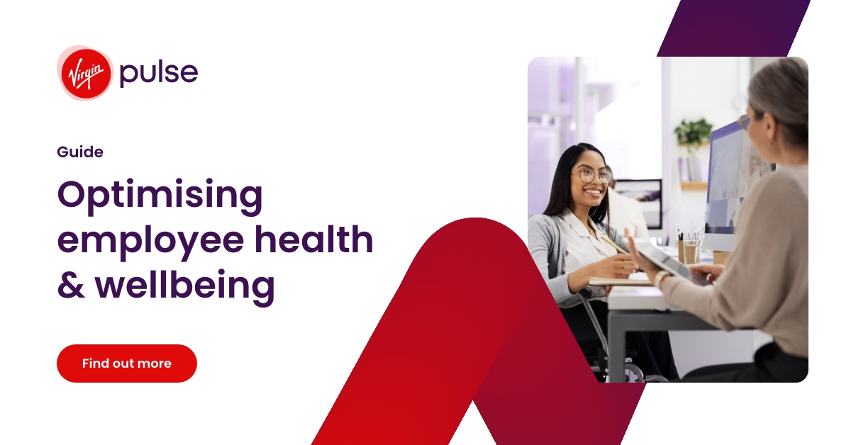 Optimising employee health & wellbeing Virgin Pulse